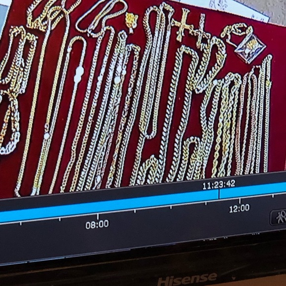 14 kt yellow gold 10 “ ankle bracelet - Picture 3 of 13